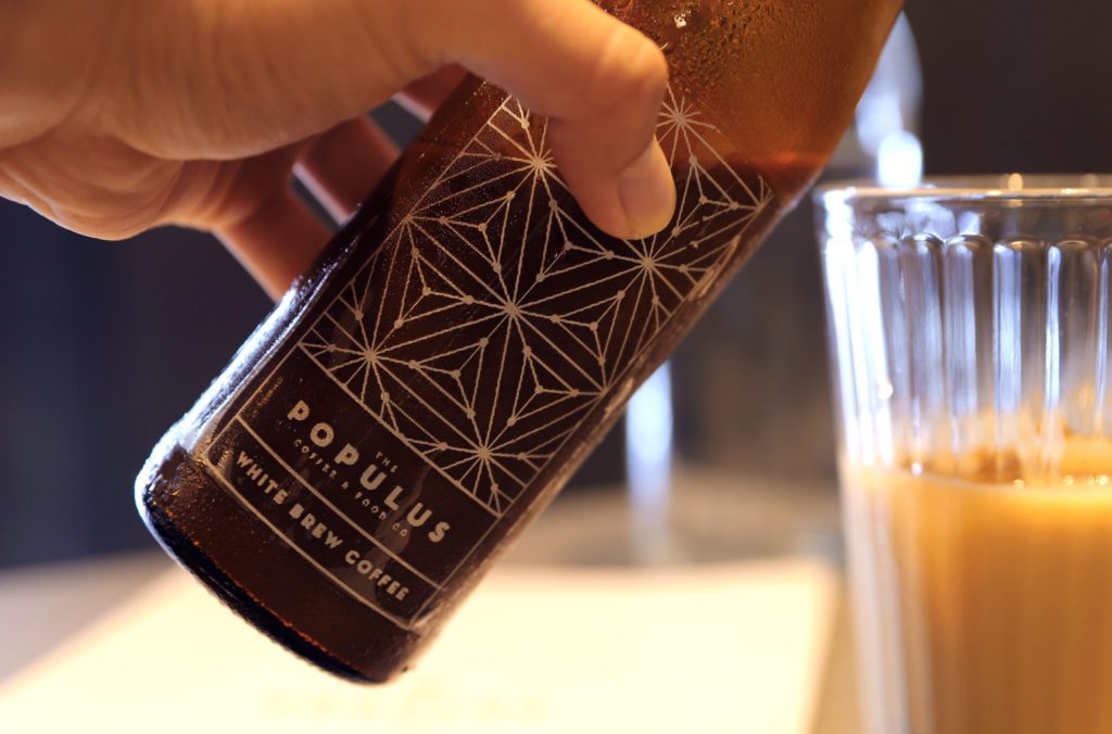 Populus coffee and food co, cold brew coffee