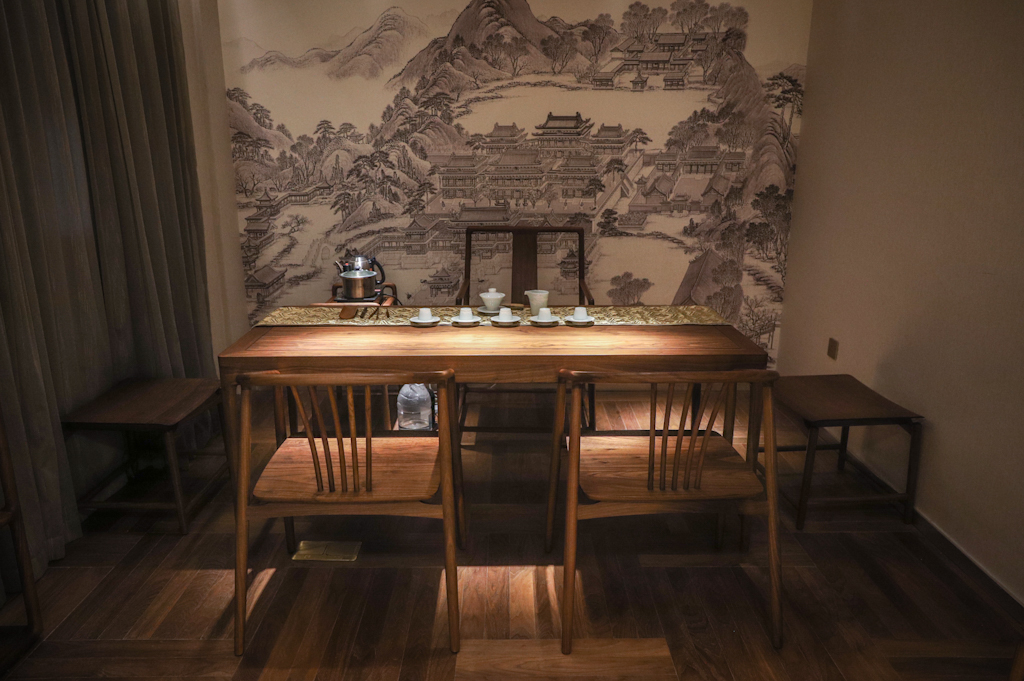 Oriental, ancient Chinese themed venue space and room
