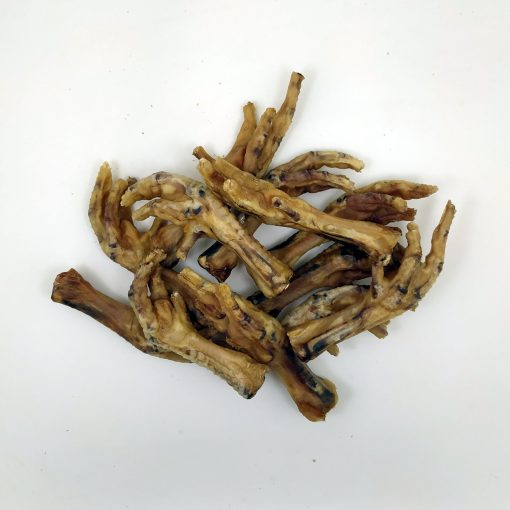 Droolb dried chicken feet as natural dog treats and chew