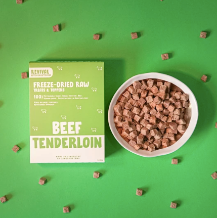 Pawspiracy freeze dried raw beef tenderloin