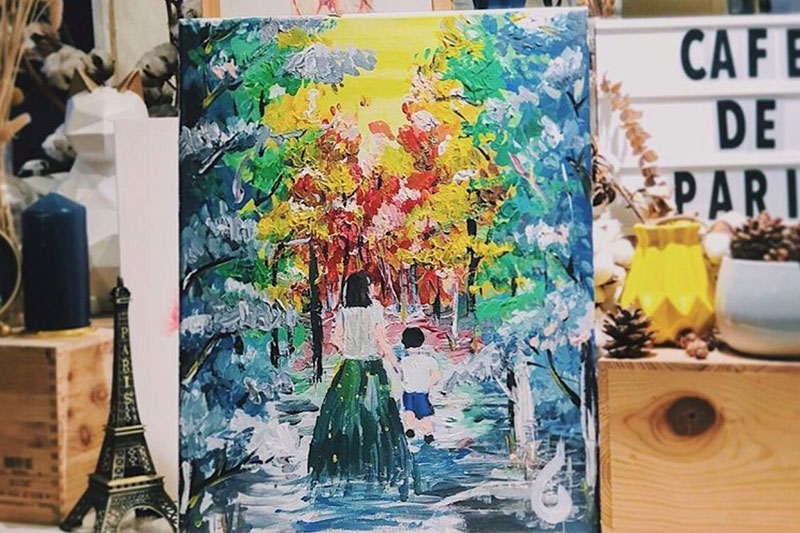 Art Jamming at Cafe de Paris. Source: Cafe de Paris