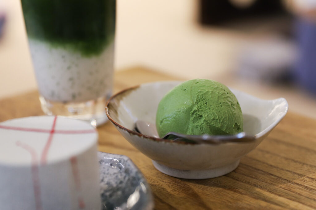 Matcha°2 Gelato at Hvala CHIJMES