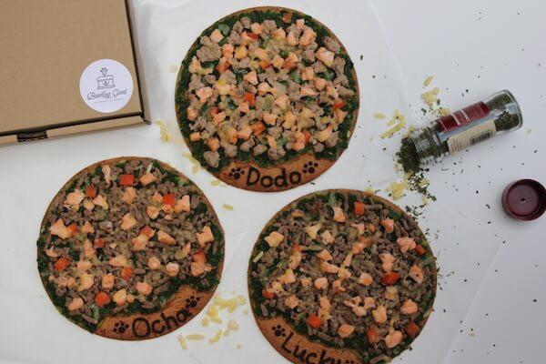 dog-friendly pizza from Barking Good. Source: Barking Good
