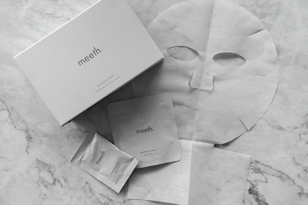 meeth Morerich Pack Facial Mask set with gel