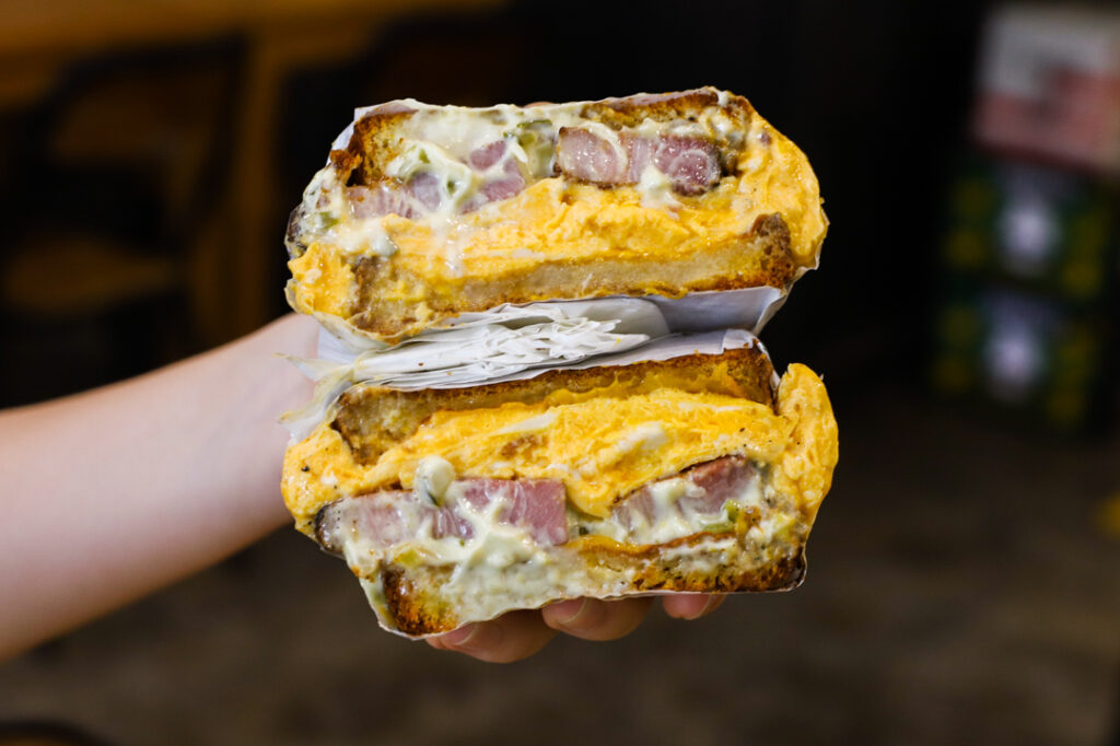 B.E.C Sandwich from Go Rogue, Japanese sandwich cafe in Singapore