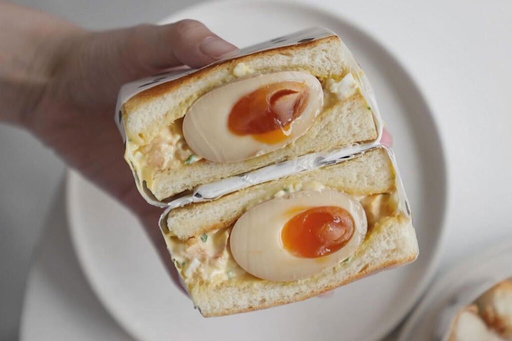 tamago sando at hello arigato upper thomson