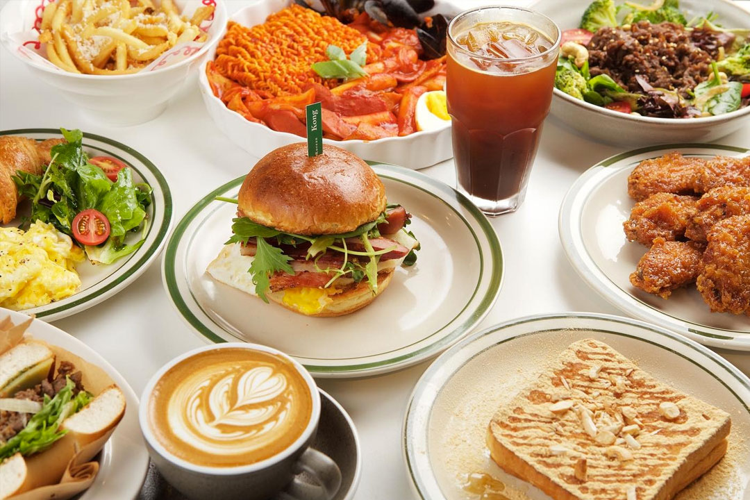Korean-inspired cafe dishes at Korean Cafe at Upper Thomson. Source: Kong Cafe