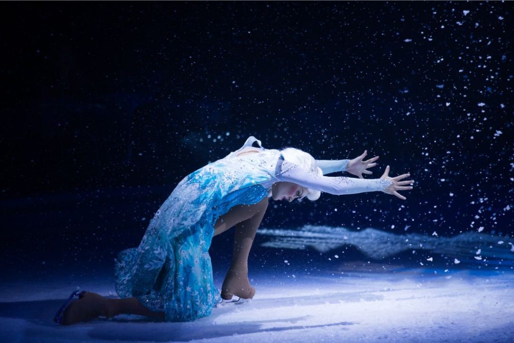Elsa from Frozen in the upcoming Disney on Ice 2025