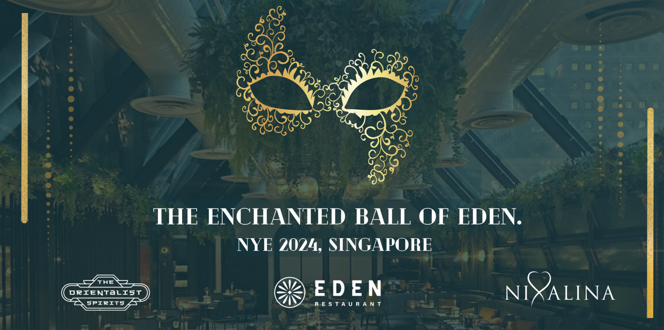 The Enchanted Ball of Eden – A NYE masquerade countdown party