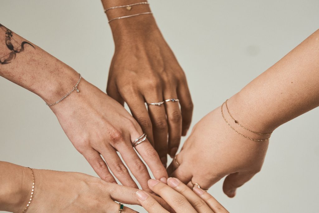 Permanent jewellery collection