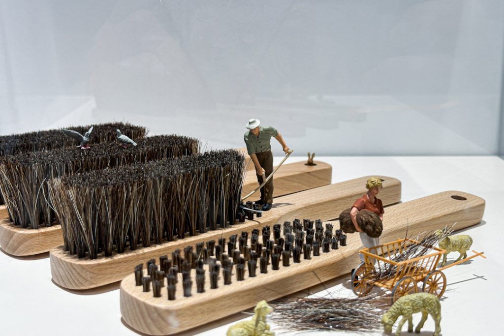 Hearty Harvest artwork at Small MUJI Exhibition