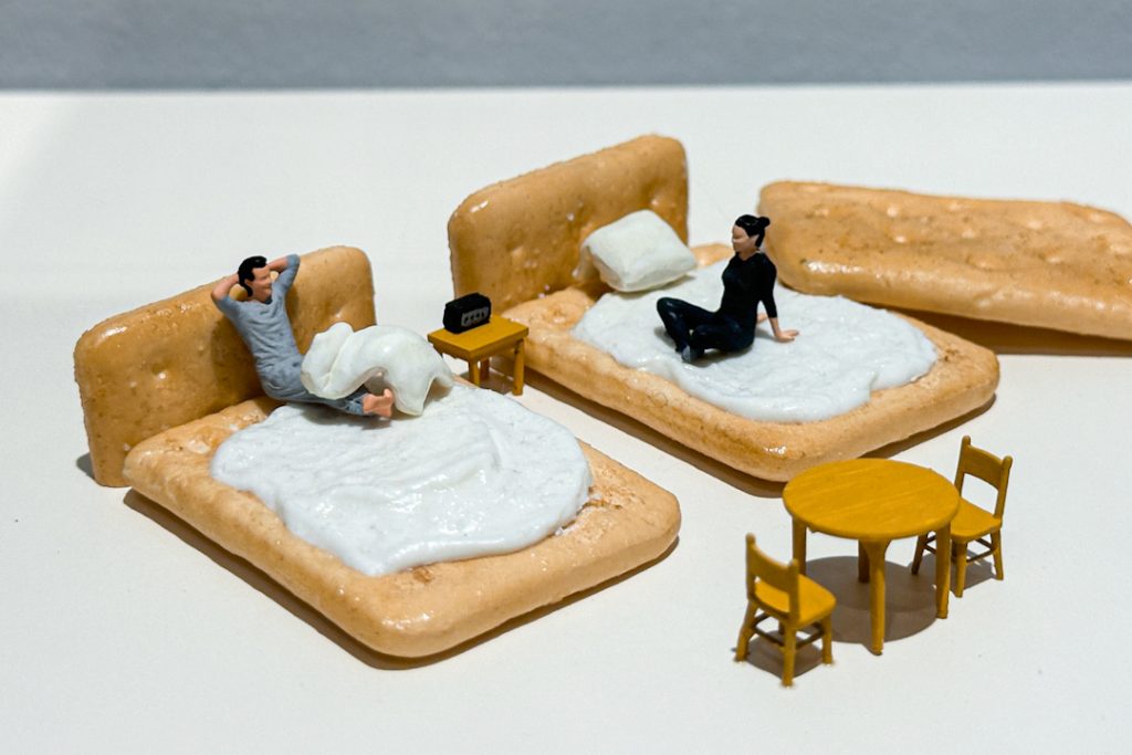 Sweet Suite Room, one of the artworks at MUJI art exhibition, free art exhibition in Singapore at MUJI Plaza Singapura