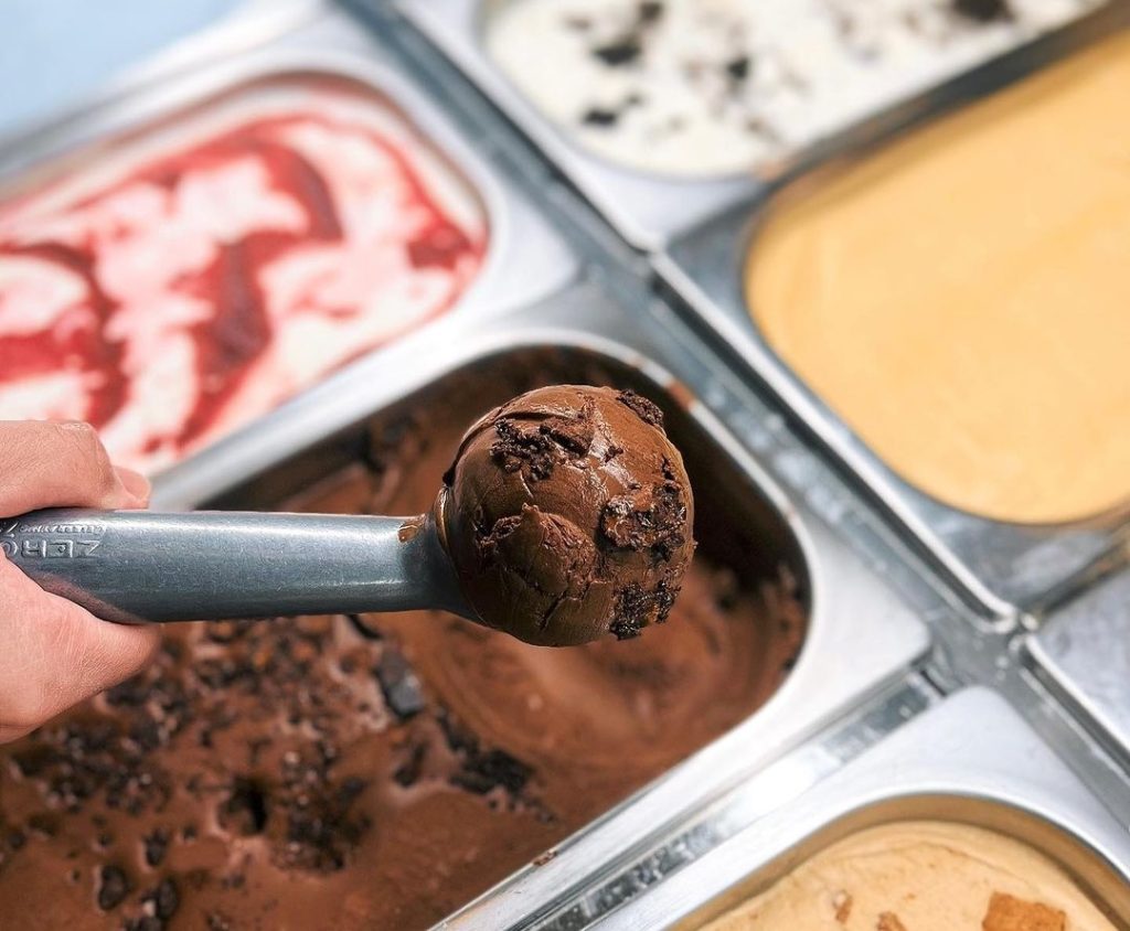 Ice cream parlour at Bukit Timah — Salted Caramel