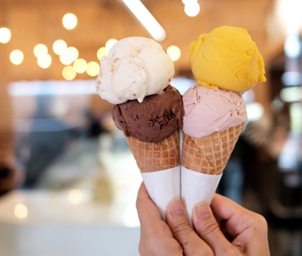 Punggol cafe that serves ice cream at northshore plaza