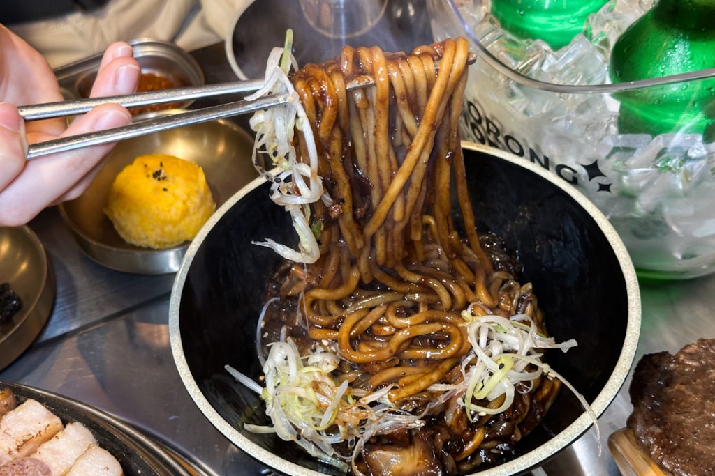 authentic jjajangmyeon in singapore