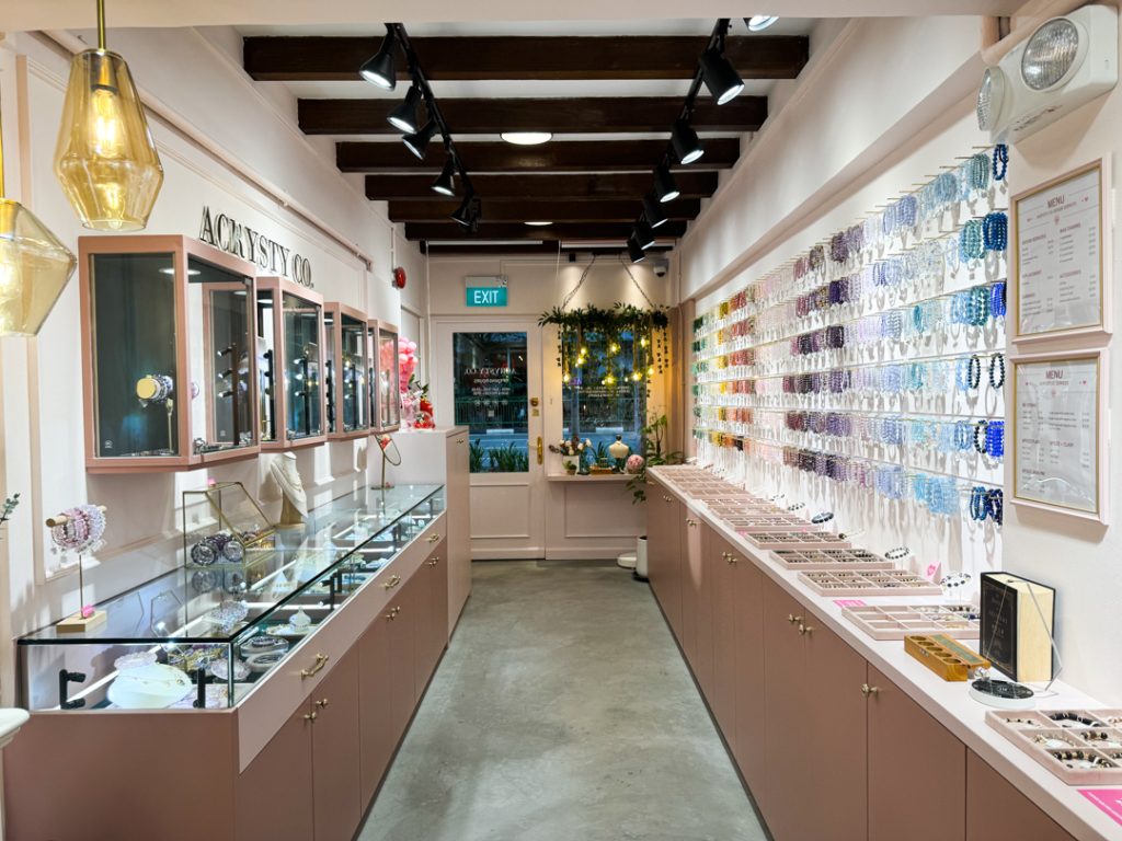 Acrysty Co store interior