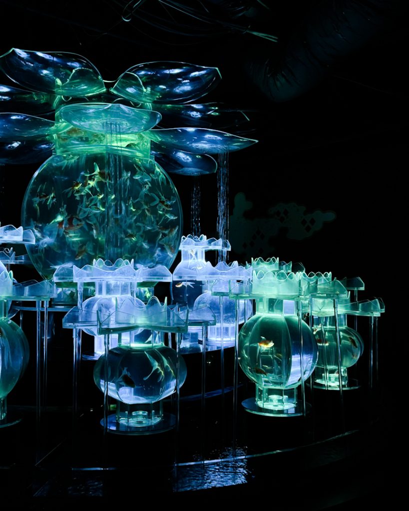Tenkurium, artwork in museum in Ginza