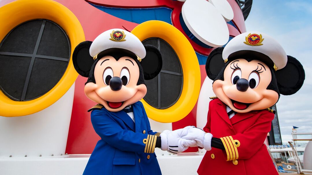 Captain Mickey and Minnie on Disney Cruise Line Singapore