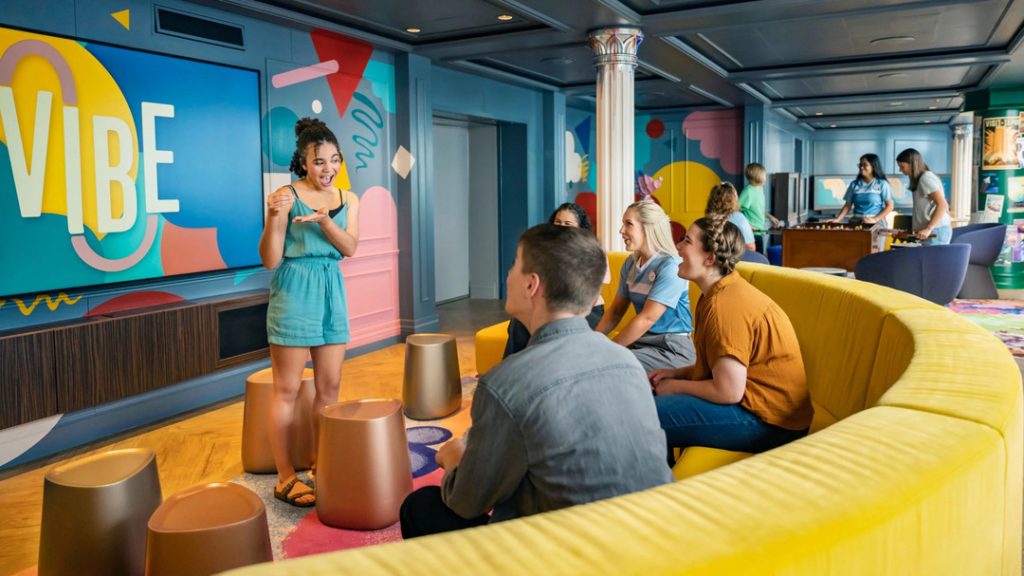 Teen Lounge in SG Disney Cruise Ship