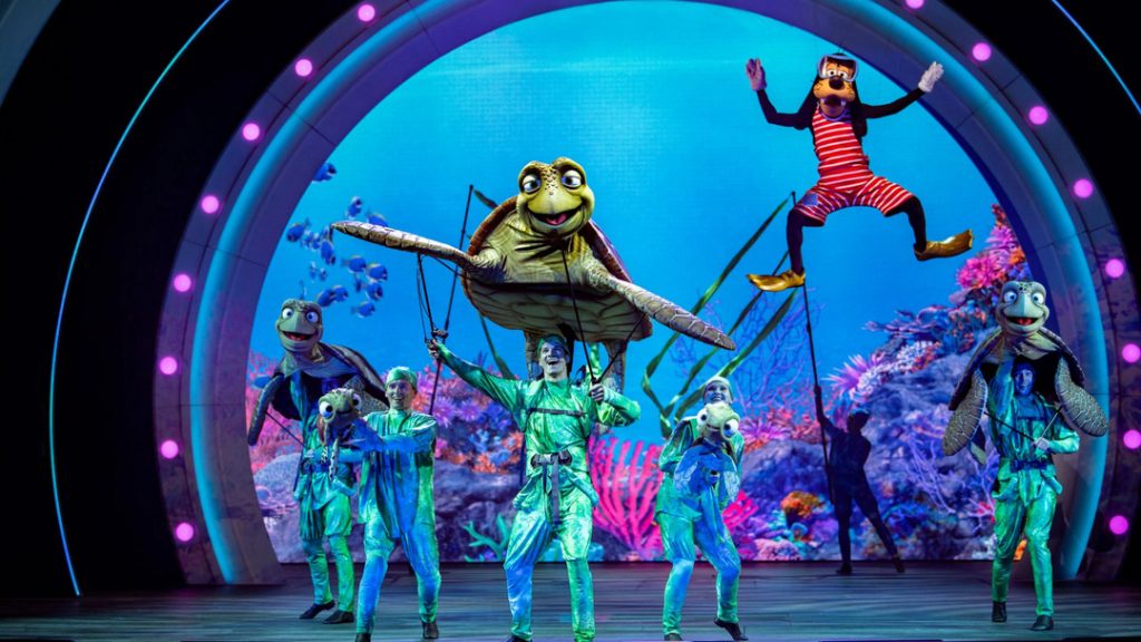 Finding Nemo Disney Performances on Disney Cruise Line Singapore 2025