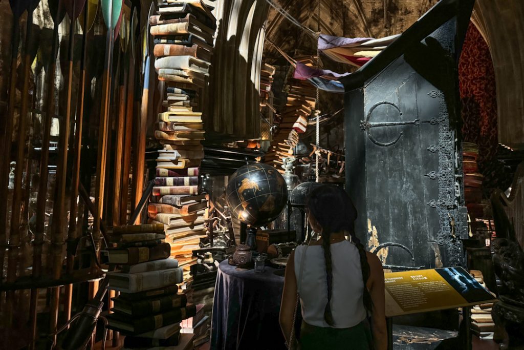 The Vanishing Cabinet replica in The Making of Harry Potter