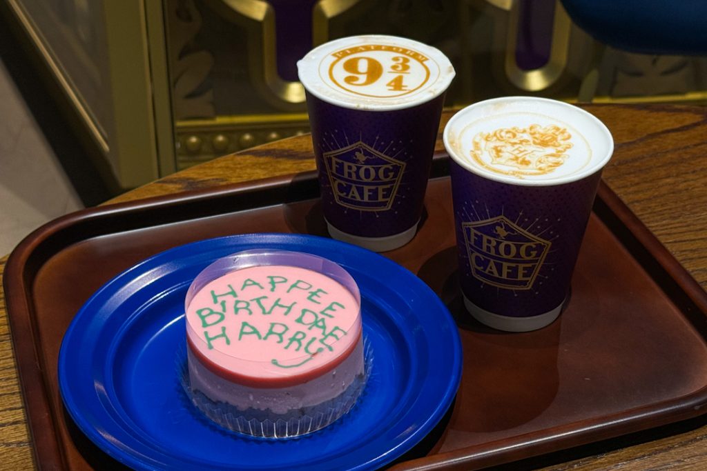 Food at The Making of Harry Potter's Frog Cafe