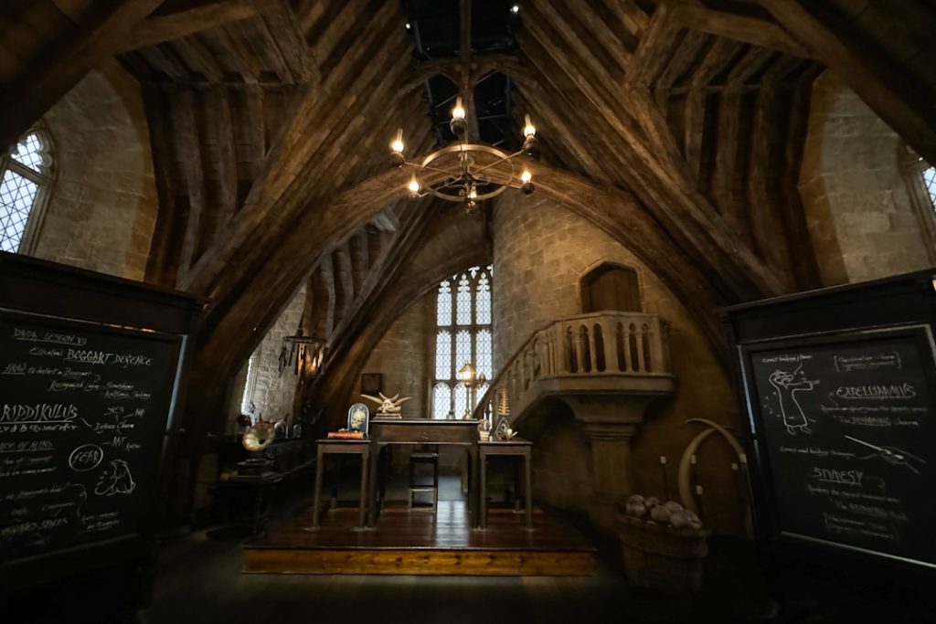 Defence Against The Dark Arts class replica in Harry Potter Theme Park in Tokyo
