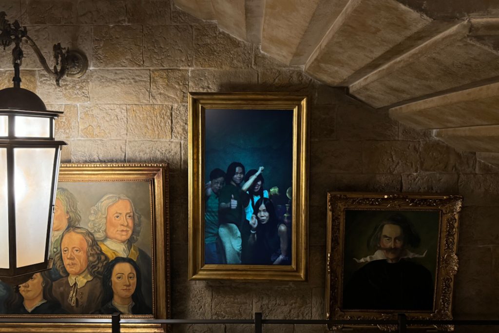 The Making of Harry Potter Moving Photo Frames in attraction