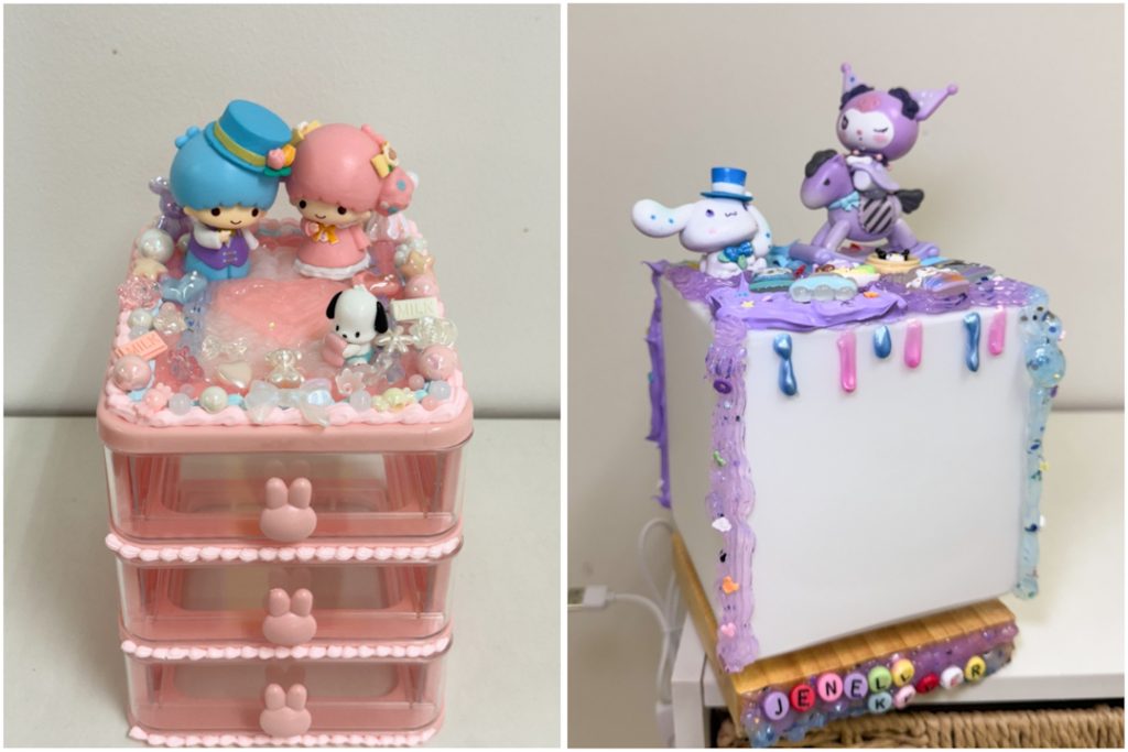 Sanrio decoden storage box and lamp