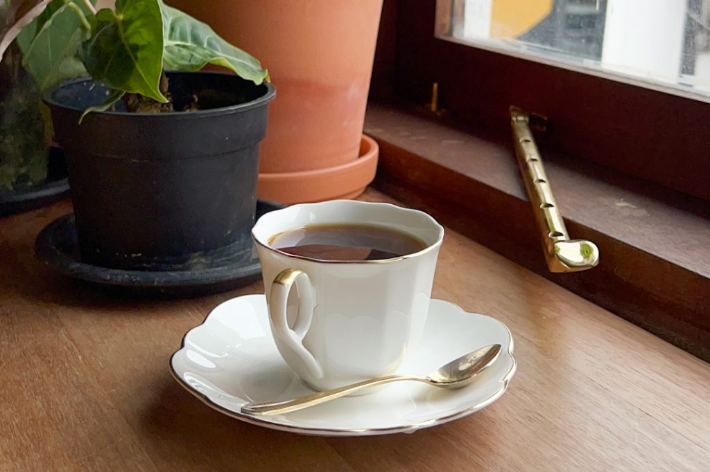 Hot Japanese drip coffee in JB