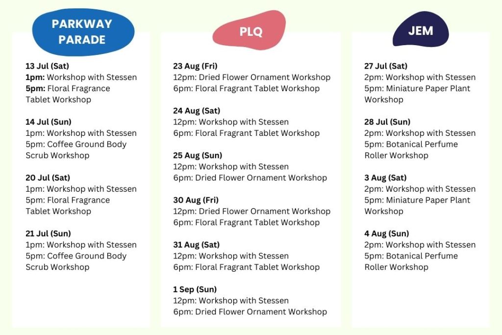 Trash to Eden 2024 - Workshops