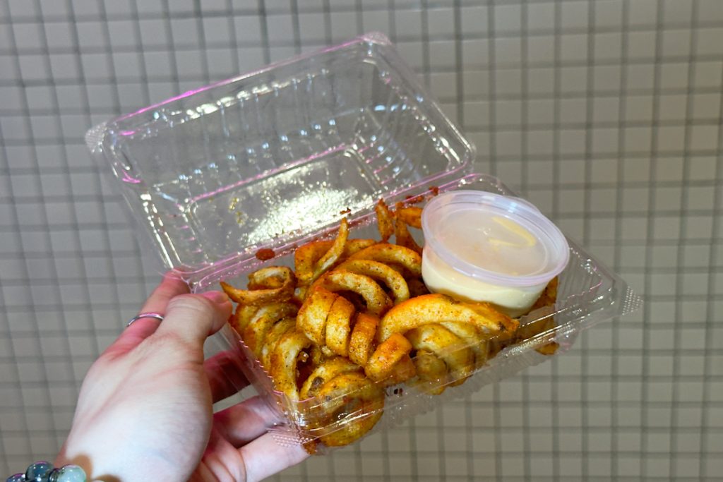 Curly Fries at Woodfire Eco Spring