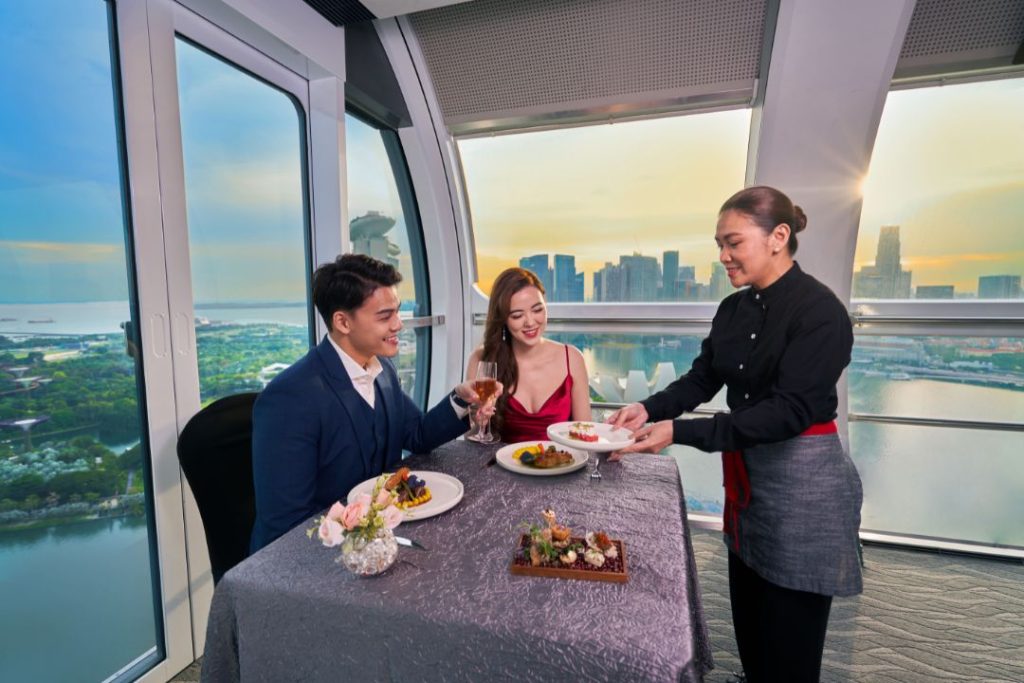 165 Sky Dining at Singapore Flyer