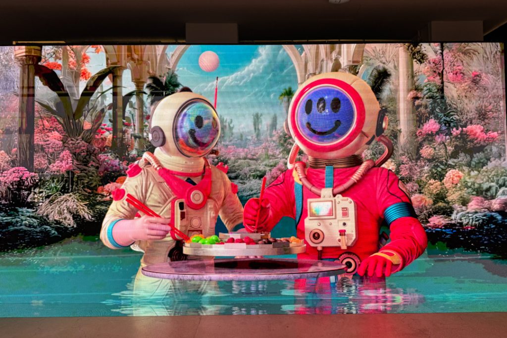UTOPIA video screen for SNF 2025