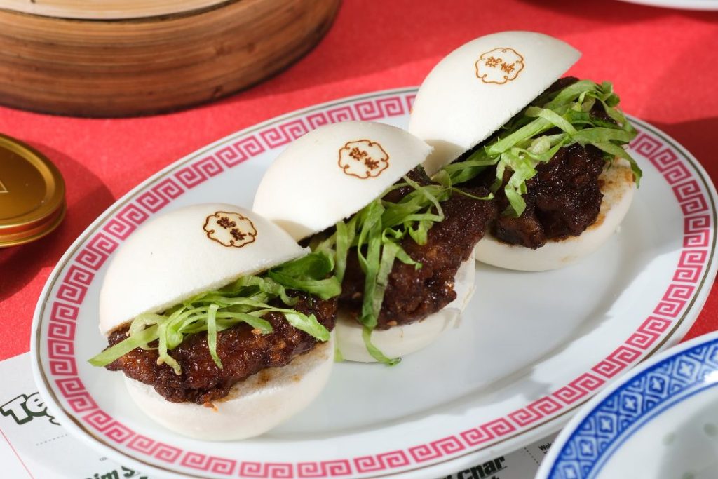 Coffee Pork Ribs Kou Rou Bao