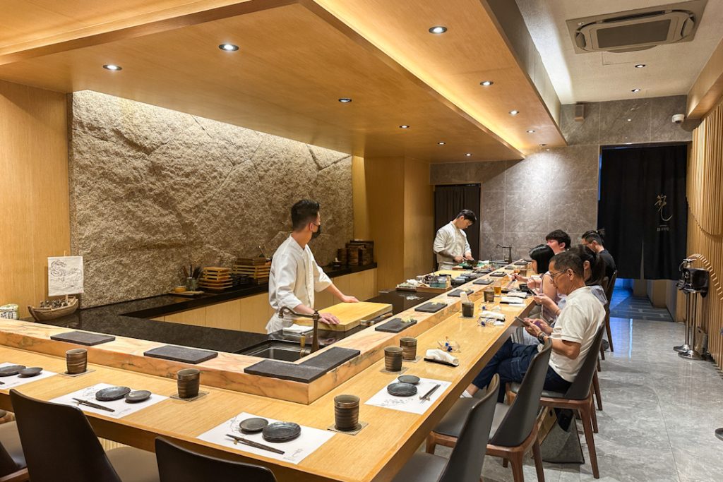 Hiryu Japanese Restaurant interior