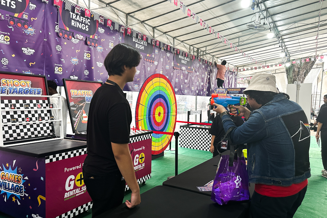 11 carnival games at Kampong Gelam to gear up for Formula 1