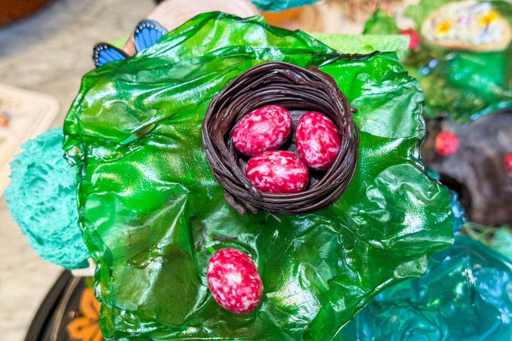 Edible pebbles at A Midsummer Night's Dream Afternoon Tea