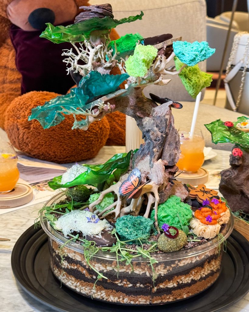 An edible tree at Sofitel high tea
