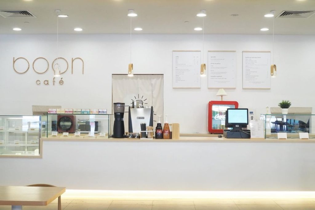 Boon Cafe bar front