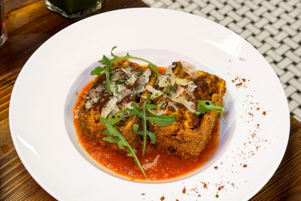 Joji's Lasagna, deep-fried