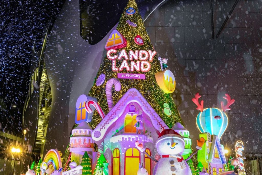 Christmas Candyland at VivoCity