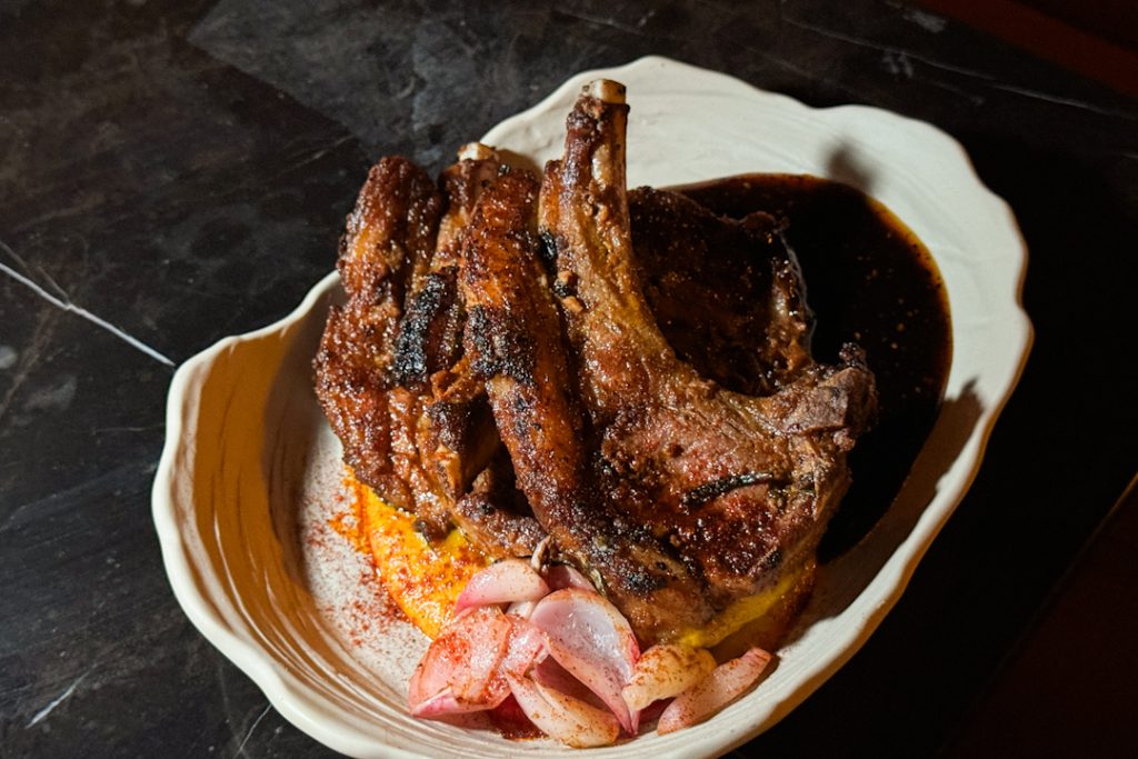 Grilled lamb at 85 Amoy Review