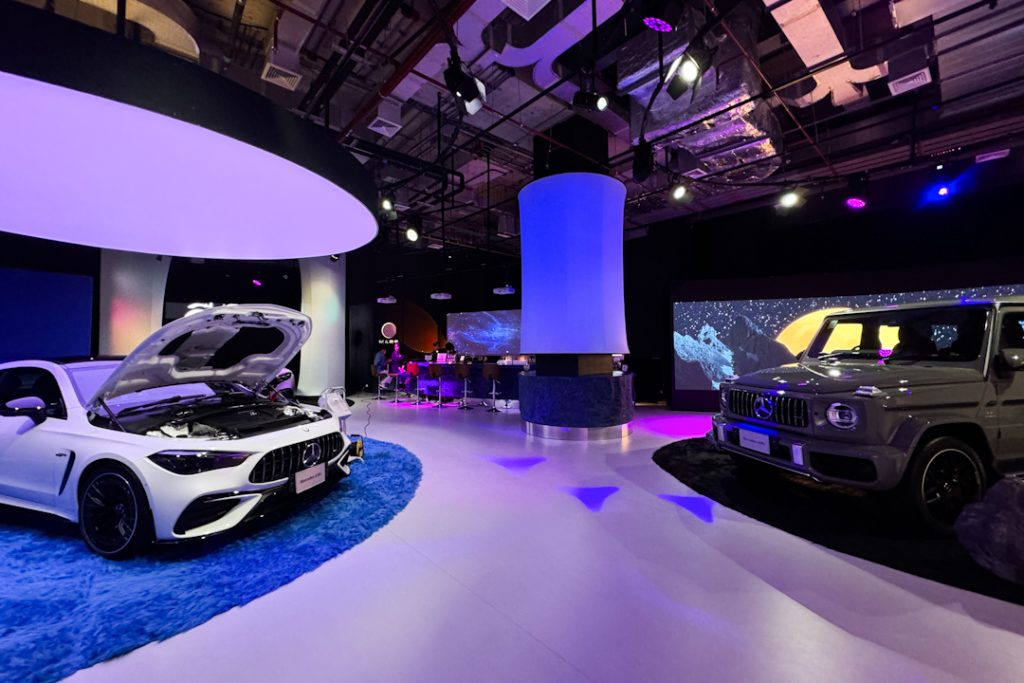 Iconic You Mercedes-themed cafe in One Bangkok