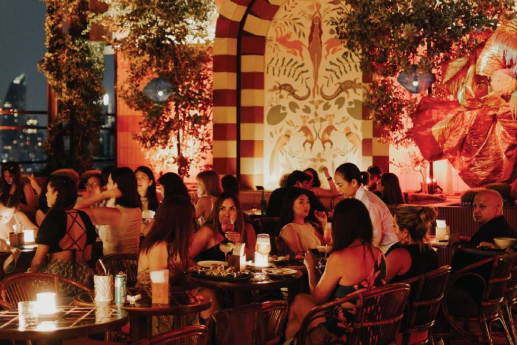 Vibes at Tulum Sky Bar Bangkok