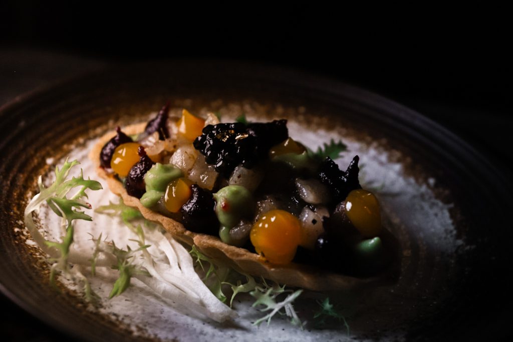 One of the dishes at North Restaurant in Bangkok