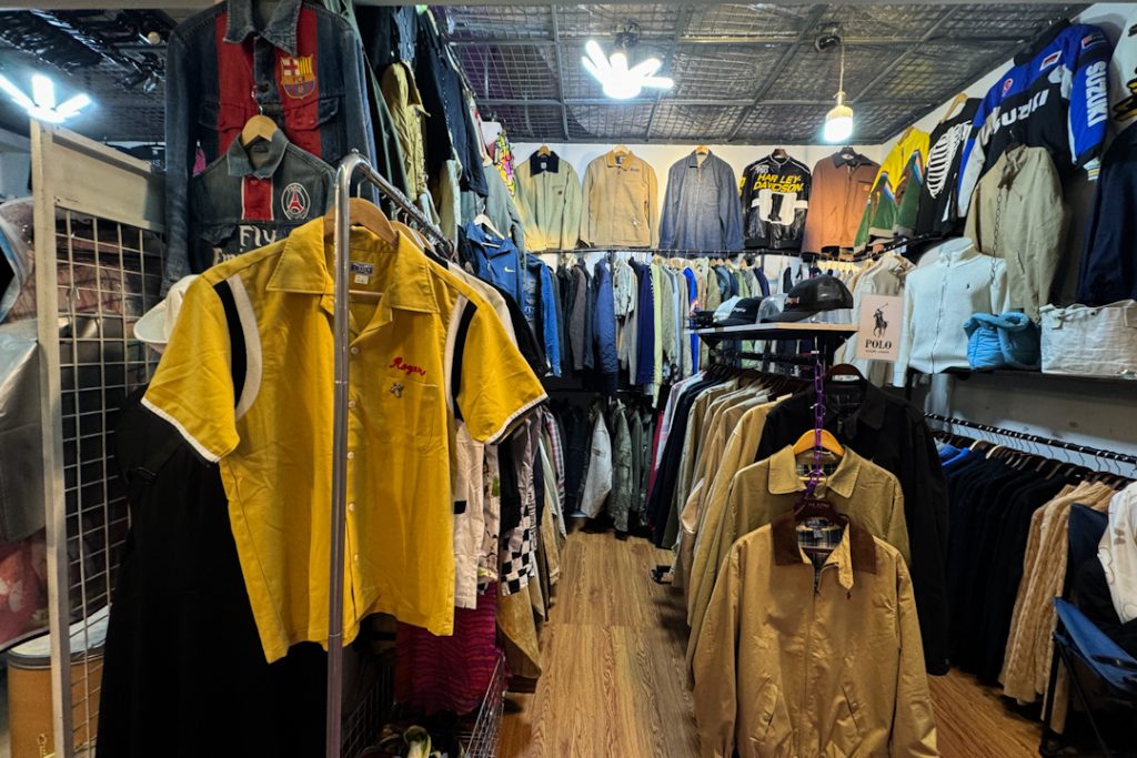Second hand vintage thrifts at Bang Sue Junction Shopping Centre