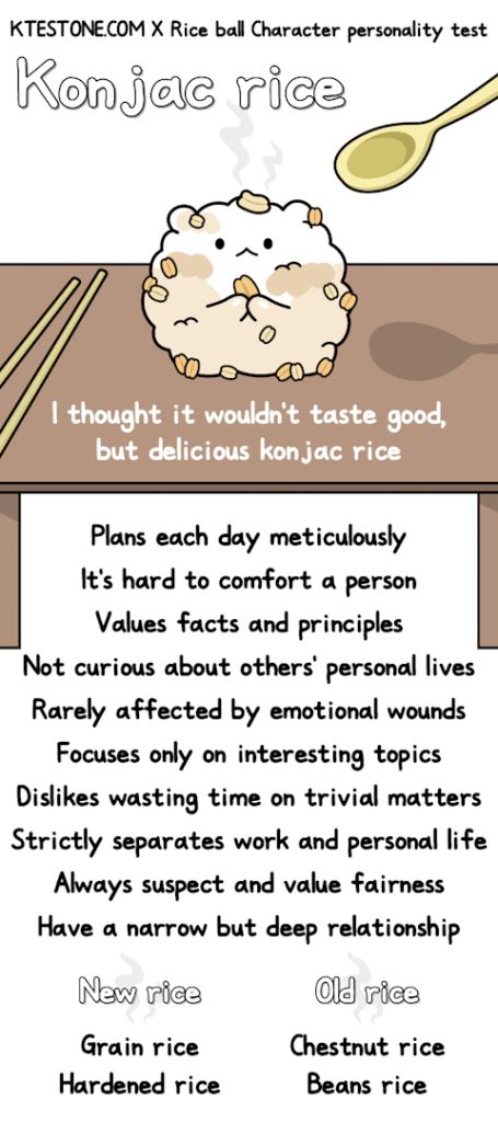 Konjac Rice INTJ