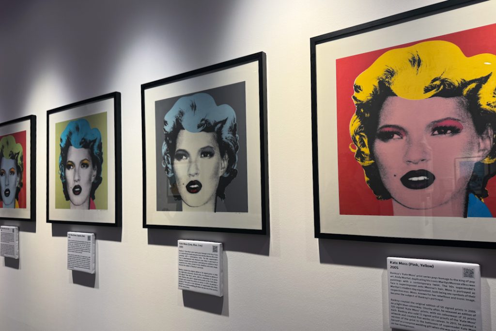 Marilyn Monroe print by Banksy