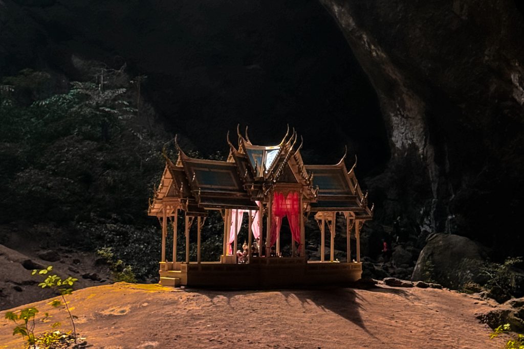Temple inside Phraya Nakhon Cave Hua Hin